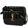 Saint Laurent  Vicky shoulder bag  in black patent leather - 00pp thumbnail