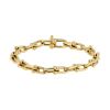 Tiffany & Co City HardWear small model bracelet in yellow gold - 00pp thumbnail