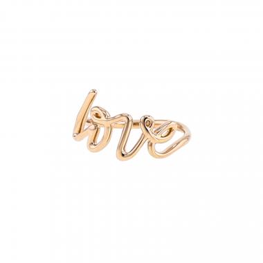 Tiffany & Co X Paloma's Graffiti ring in pink gold