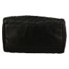 Chanel  Bowling handbag  in black quilted leather - Detail D1 thumbnail