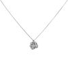 Vintage  necklace in 14k white gold, platinium and diamonds - 00pp thumbnail