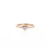 Cartier Diamant Léger ring in pink gold and diamond - 360 thumbnail