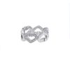 Cartier C de Cartier ring in white gold and diamonds - 00pp thumbnail