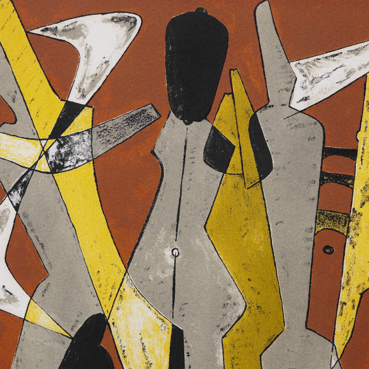 Man Ray (1890-1976), Promenade - 1965 - Detail D1