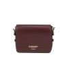 Burberry  Grace shoulder bag  in purple smooth leather - 360 thumbnail