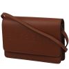 Burberry  Grace shoulder bag  in brown smooth leather - 00pp thumbnail