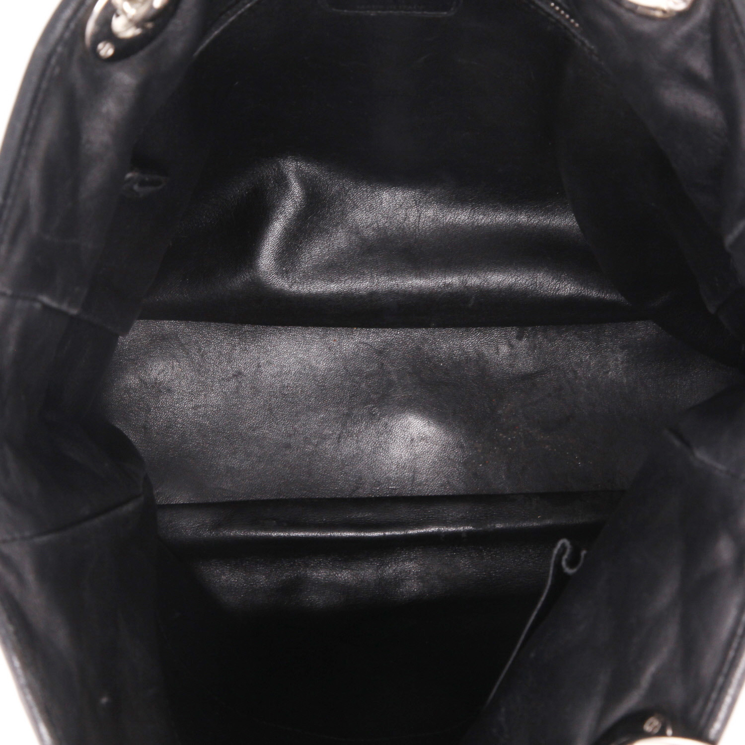 Dior Soft shopping bag in black leather - Detail D3