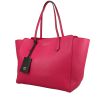 Gucci Swing shopping bag in pink leather - 00pp thumbnail