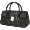 Louis Vuitton  Ségur bag worn on the shoulder or carried in the hand  in black epi leather - 00pp thumbnail