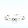 Hermès Kelly bracelet in silver - 360 thumbnail