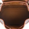 Celine  Folco mini  backpack  "Triomphe" canvas  and brown leather - Detail D3 thumbnail