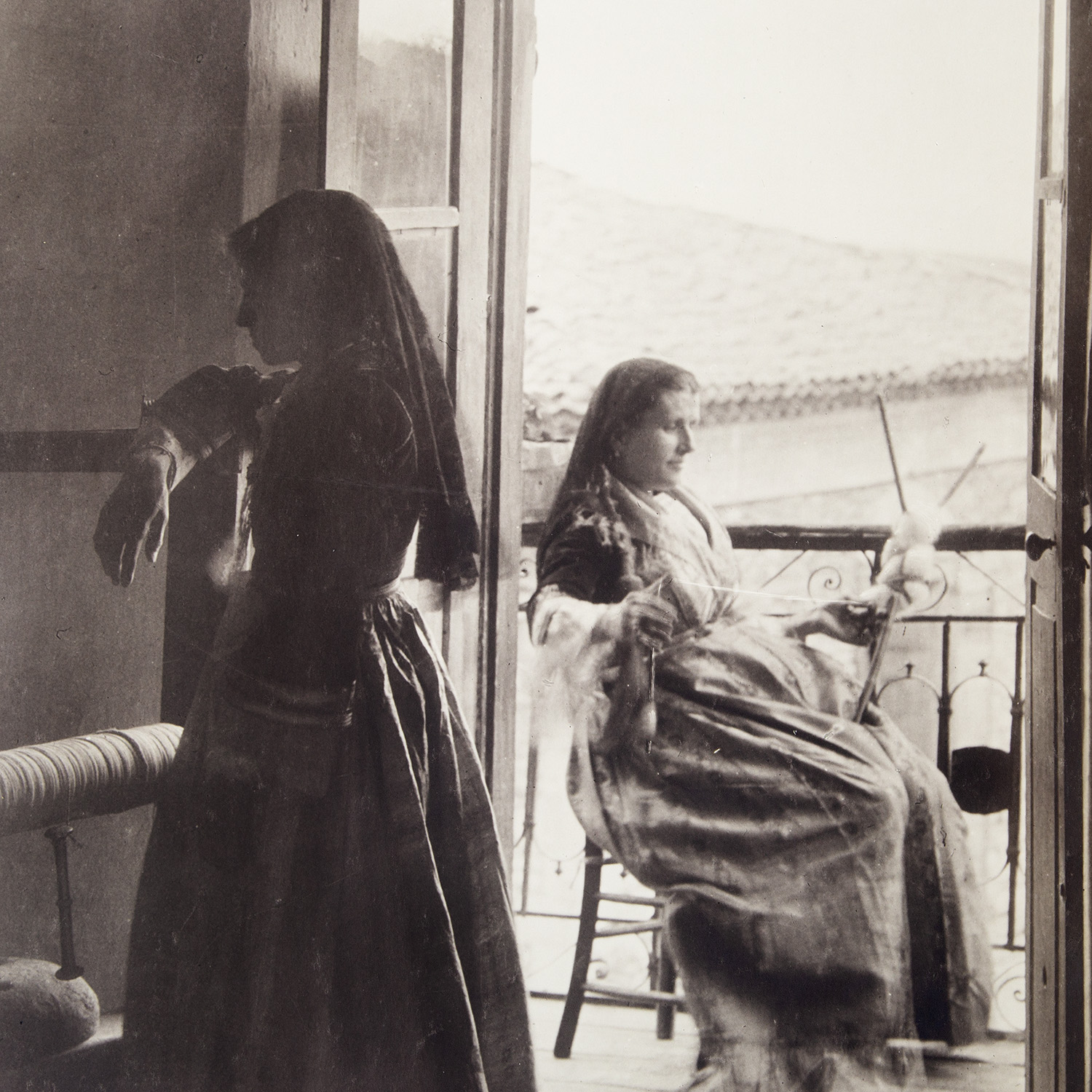 Frédéric Boissonnas (1858-1946), Genreszene - circa 1907 - Detail D1