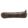 Louis Vuitton  Pochette accessoires pouch  in brown monogram canvas  and pink leather - Detail D1 thumbnail