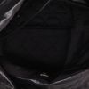 Chanel  22 shopping bag  in black leather - Detail D3 thumbnail