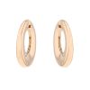 Pomellato Iconica hoop earrings in yellow gold - 00pp thumbnail