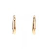Pomellato Iconica hoop earrings in yellow gold - 360 thumbnail