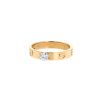 Cartier Love solitaire ring in pink gold and diamond - 00pp thumbnail