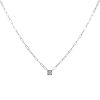 Dinh Van Cube large model necklace in white gold and diamonds - 00pp thumbnail