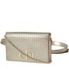 Dior  30 Montaigne shoulder bag  in gold leather - 00pp thumbnail