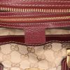 Bolso de mano Gucci  Aviatrix en lona monogram beige y cuero color burdeos - Detail D2 thumbnail