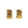Bulgari  earrings for non pierced ears in yellow gold and white gold - 360 thumbnail