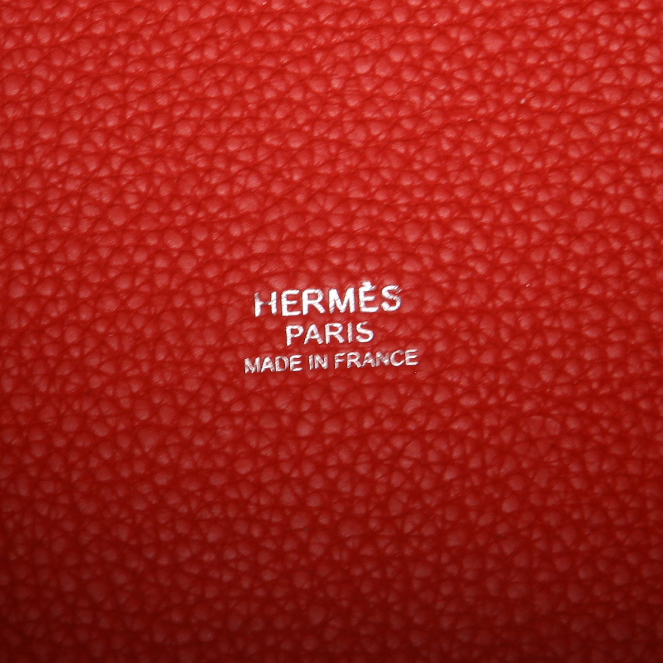 Hermès  Picotin 22 cm handbag  in Capucine togo leather - Detail D2