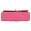 Chanel  Timeless Petit shoulder bag  in pink quilted leather - Detail D1 thumbnail