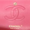 Chanel  Timeless Petit shoulder bag  in pink quilted leather - Detail D2 thumbnail