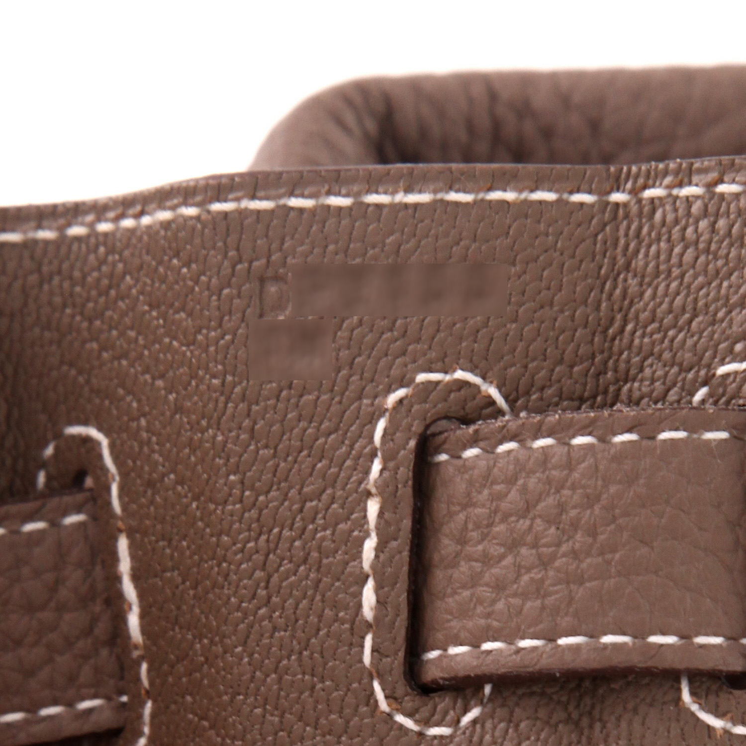 Sac à main Hermès  Kelly 32 cm en cuir togo étoupe - Detail D4