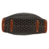 Goyard  Voltaire shopping bag  in brown Goyard canvas  and brown leather - Detail D1 thumbnail