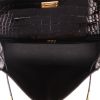 Hermès  Kelly - Clutch pouch  in black alligator - Detail D3 thumbnail