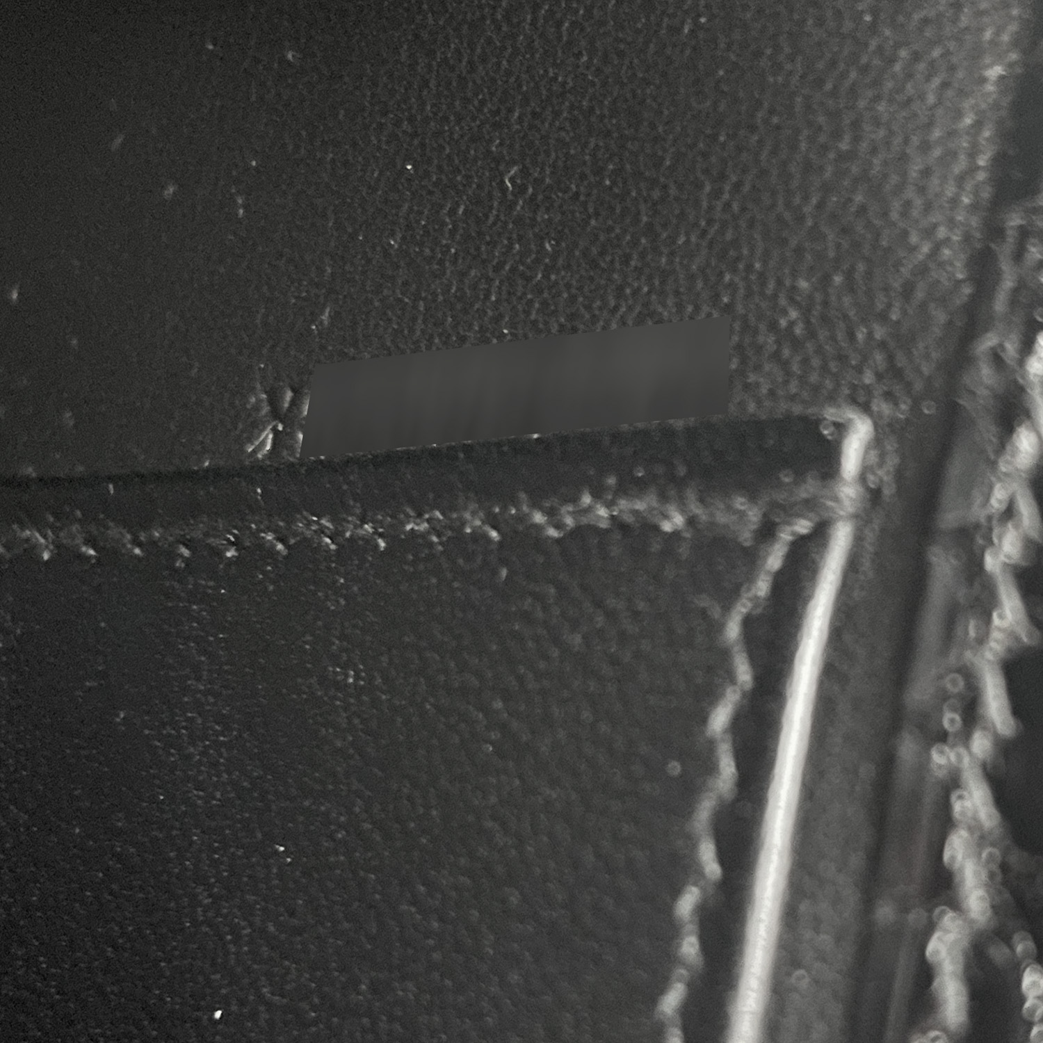 Pochette Hermès  Kelly - Clutch en alligator noir - Detail D4