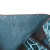 Hermès  Birkin 25 cm handbag  in green porosus crocodile - Detail D4 thumbnail