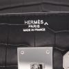 Bolso de mano Hermès  Birkin 30 cm en cocodrilo porosus negro - Detail D2 thumbnail