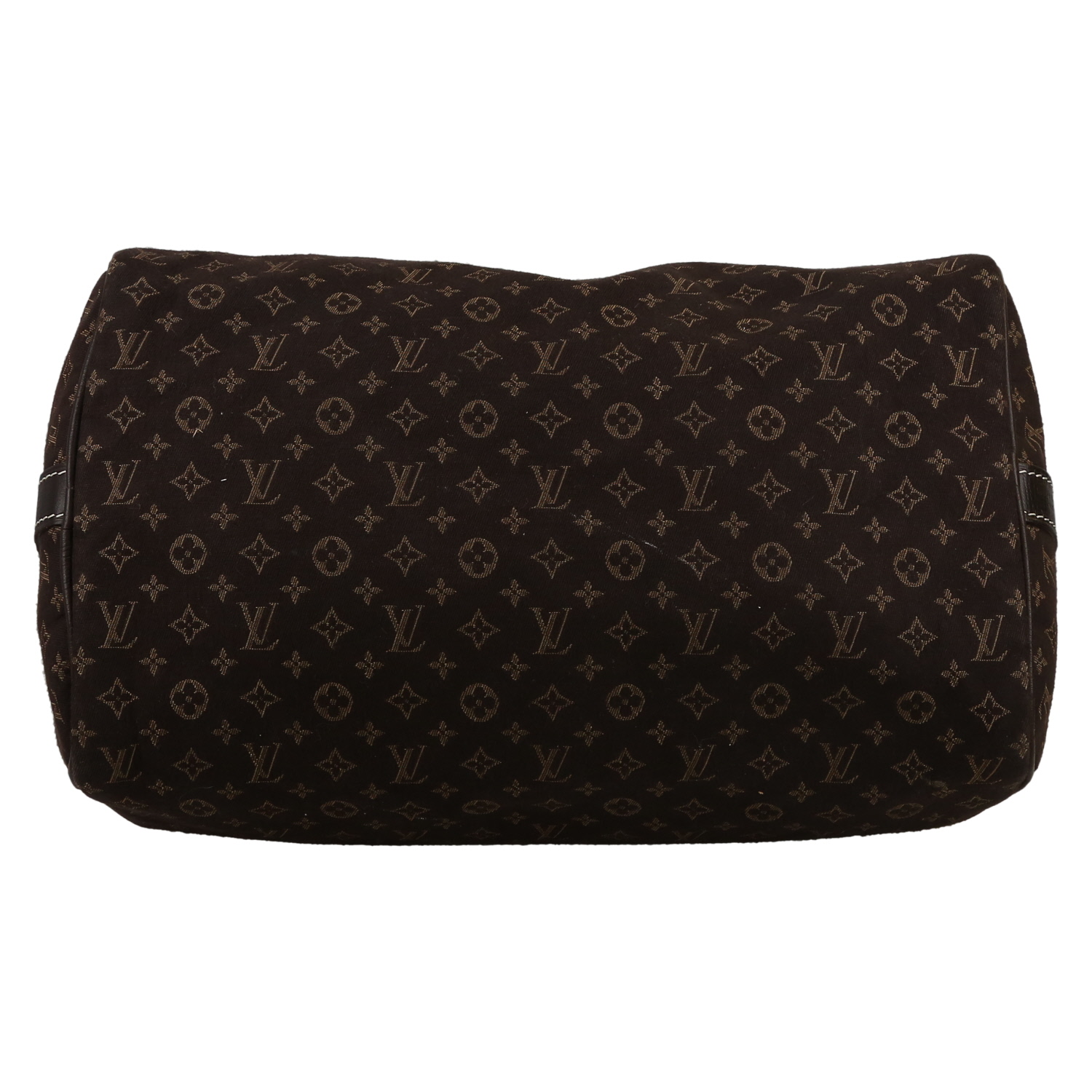 Sac à main Louis Vuitton  Speedy en toile monogram Idylle marron et cuir marron - Detail D1