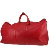 Louis Vuitton  Keepall 60 travel bag  in red epi leather - 00pp thumbnail