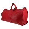 Louis Vuitton  Keepall 60 travel bag  in red epi leather - Detail D2 thumbnail