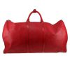 Louis Vuitton  Keepall 60 travel bag  in red epi leather - Detail D5 thumbnail