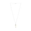 Tiffany & Co Clé Couronne necklace in yellow gold and diamonds - 360 thumbnail