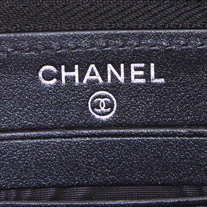 Chanel wallet patent quilted leather - Detail D3