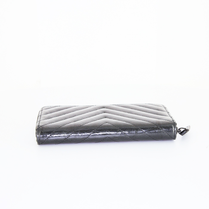 Chanel wallet patent quilted leather - Detail D4