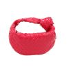 Bottega Veneta  Jodie handbag  in pink patent braided leather - 360 thumbnail
