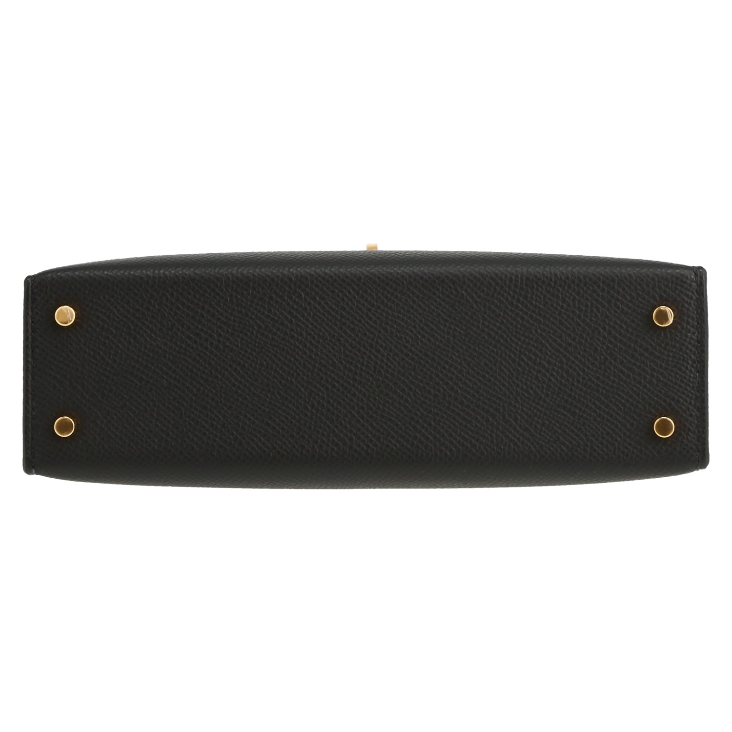 Hermès  Kelly 20 cm handbag  in black epsom leather - Detail D1