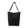 Celine  Sac Sangle shoulder bag  in black grained leather - 360 thumbnail