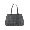 Bolso Cabás Goyard  Bellechasse en tela Goyardine gris y cuero gris - 360 thumbnail