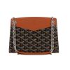 Sac à main Goyard  Rouette en toile Goyardine marron et cuir marron - 360 thumbnail