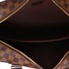 Bolso bandolera Louis Vuitton  Icare en lona a cuadros ébano y cuero marrón - Detail D3 thumbnail