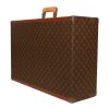 Louis Vuitton  Bisten 70 rigid suitcase  in brown monogram canvas  and natural leather - Detail D2 thumbnail