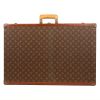 Louis Vuitton  Bisten 70 rigid suitcase  in brown monogram canvas  and natural leather - Detail D5 thumbnail