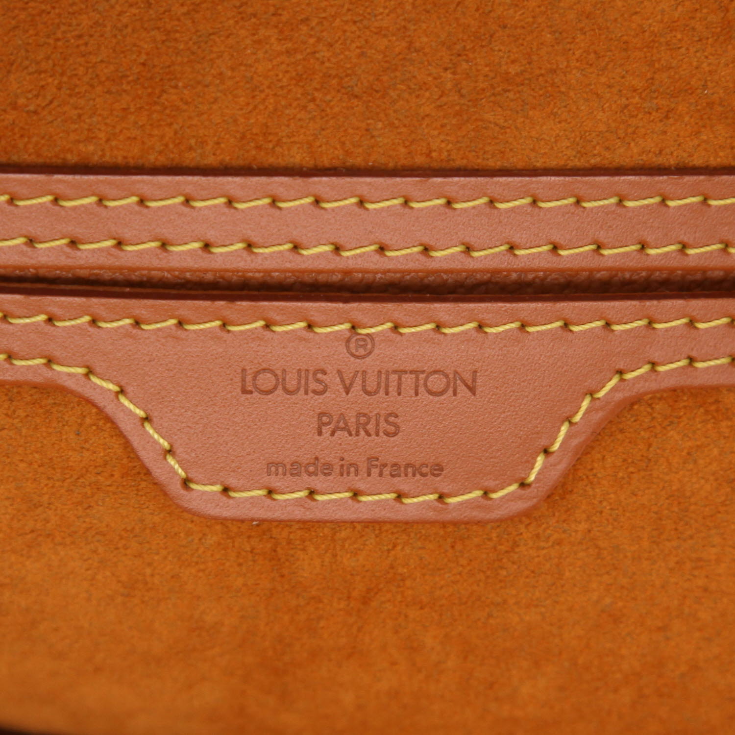 Zaino Louis Vuitton  Mabillon in pelle Epi gold - Detail D2